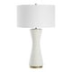 preview thumbnail 6 of 4, Uttermost Ridgeline Matte White Table Lamp