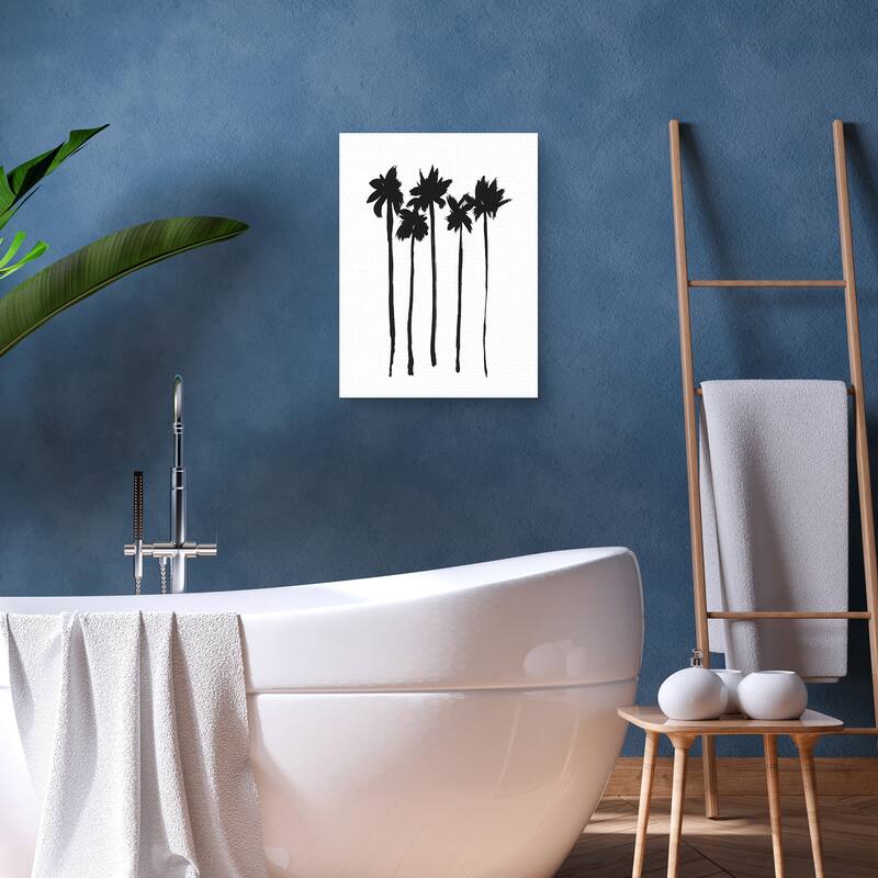 Five Palms Canvas Art Print