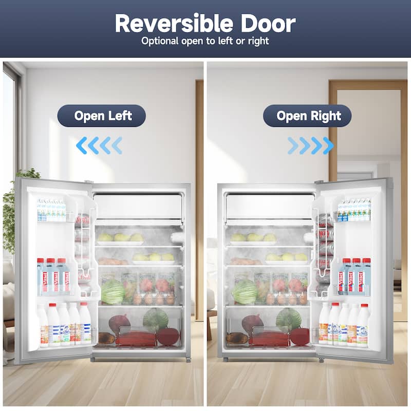 4.3 Cu.Ft Mini Fridge with Freezer