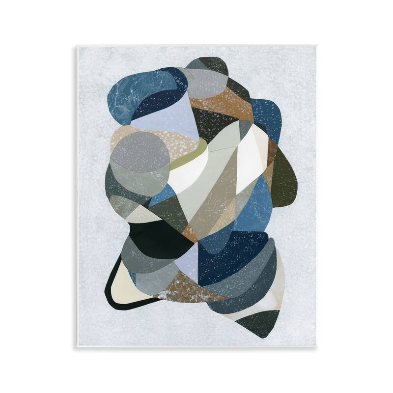 Stupell Fluid Movement Geometrics Wall Plaque Art Design By Coco Good - 11 x 14