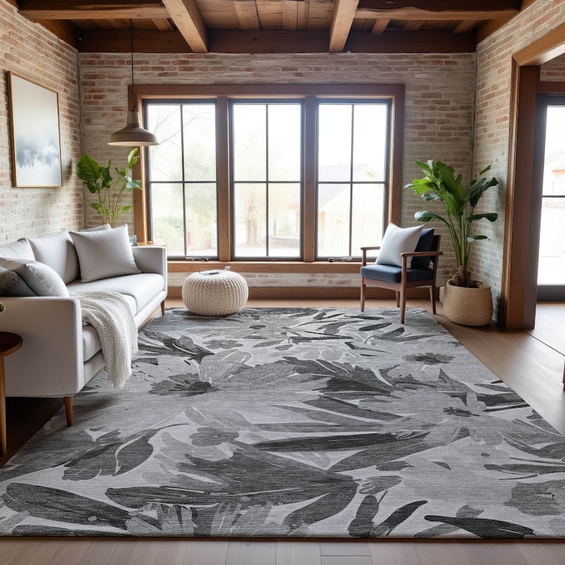 Premium Washable Super Soft Casual Floral Mayfield Rug