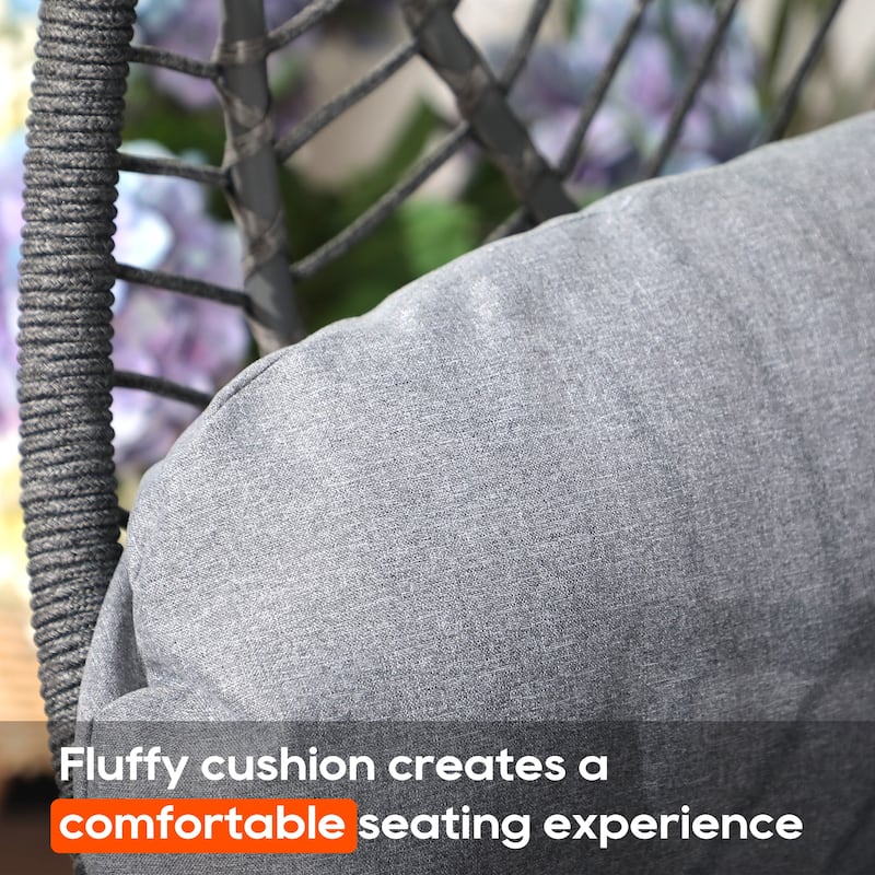 Outdoor Swing Chair Wicker Egg Chair