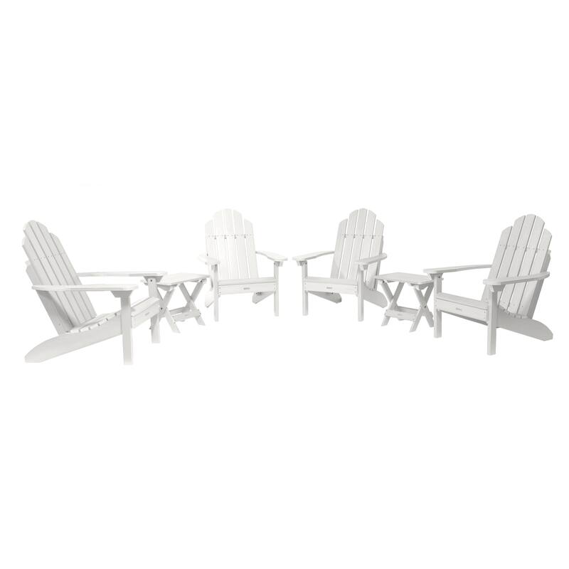 HIGHWOOD 6-Piece Adirondack Seating Set - White