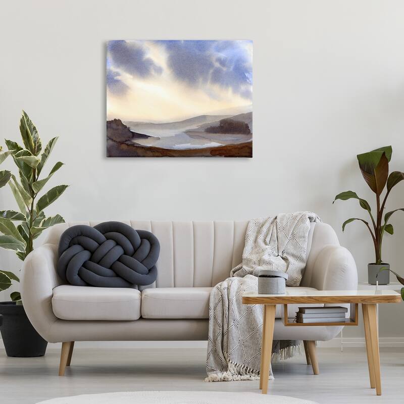 Stupell Dreamy Bay Inlet Horizon Canvas Wall Art Design By Ashley Davis