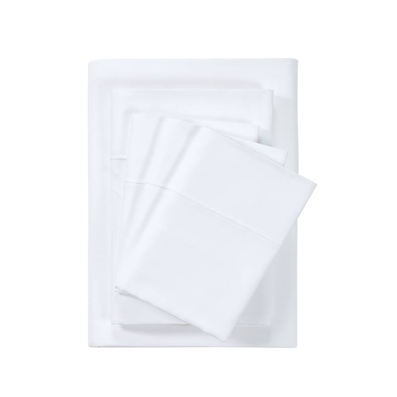 Bibb Home 2000 Count 6-Piece Rayon from Bamboo Sheet Set