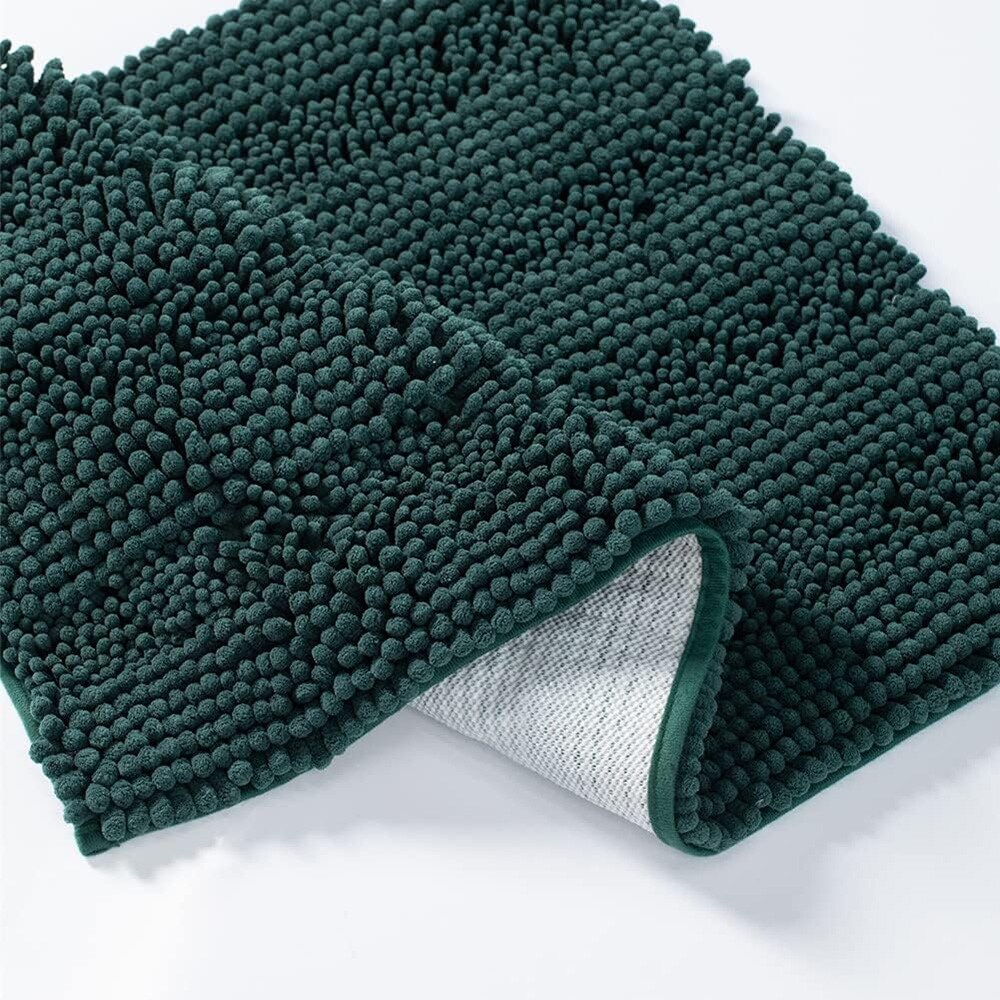 Green Non-skid Rubber Bathroom Rugs and Bath Mats - Bed Bath & Beyond