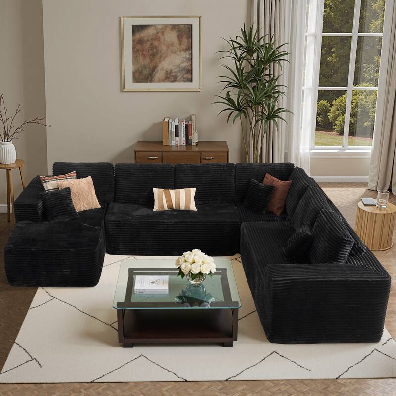 ​​OVIOS 4-Piece L-Shape Chaise Lounge Set​