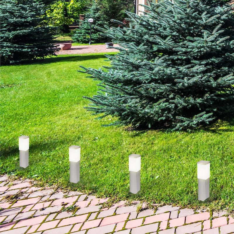 Baffin 1-light Stainless Steel Outdoor Path Light by Havenside Home