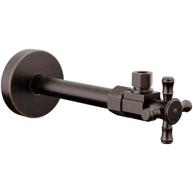 Delta DT022202 Angled Supply Stop Valve with Cross Handle - Venetian Bronze