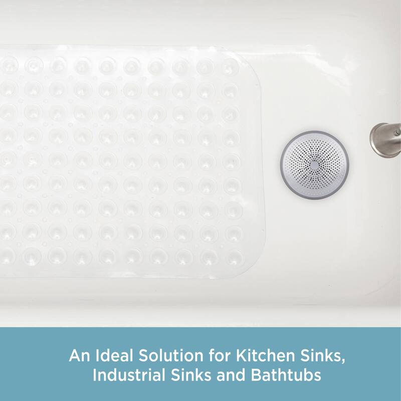 Kenney Rust-Proof Bathtub and Shower Drain Cover, 4.7" Diameter