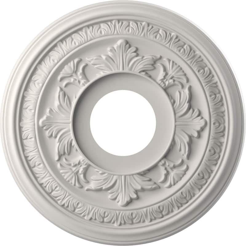 3 1/2" Inside Diameter - Baltimore Thermoformed PVC Ceiling Medallion