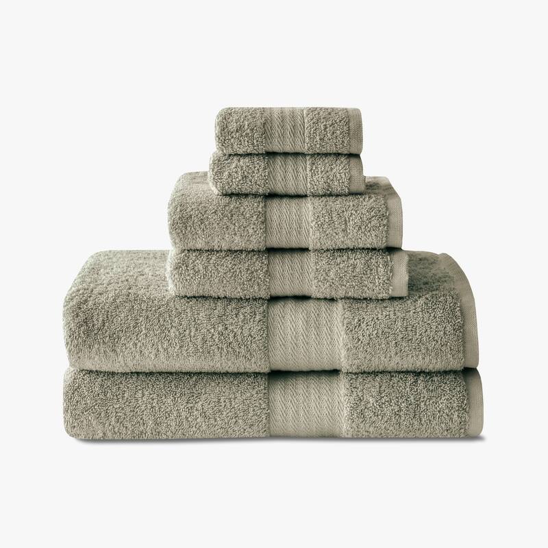 True Classic Towels - 6 Piece Bath Towel Set - Peyote