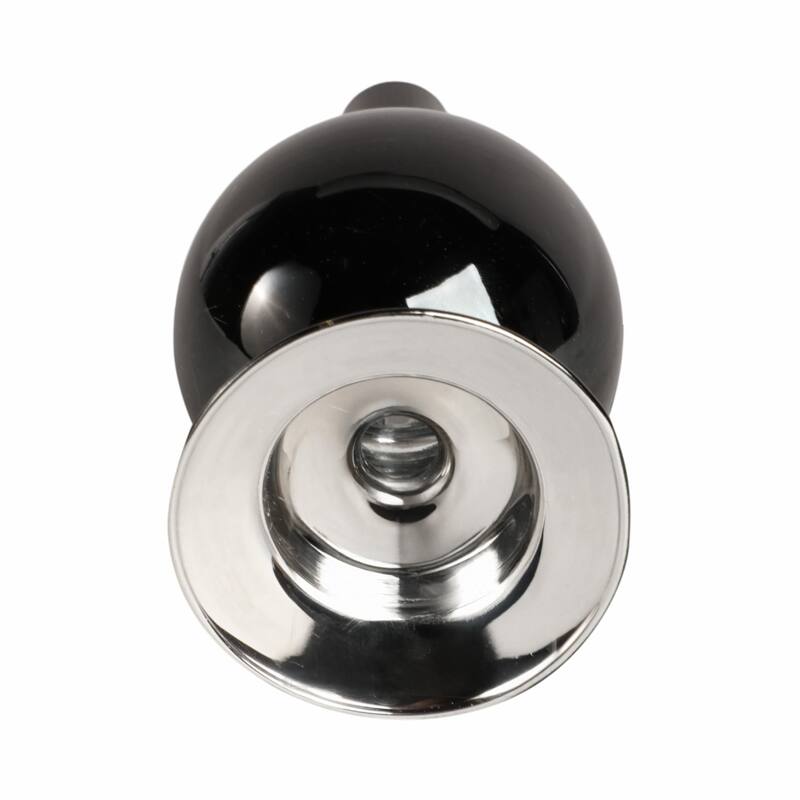 Glass Modern Bubble Taper Candle Holder