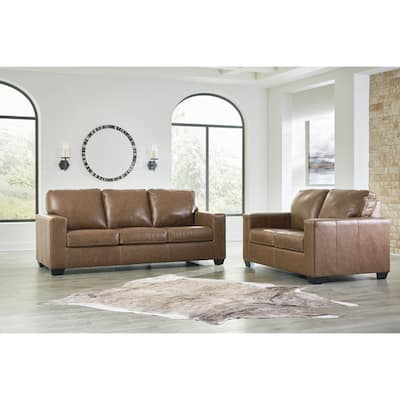 Signature Design by Ashley Bolsena Brown 2-Piece Upholstery Package - 85" W x 38" D x 36" H