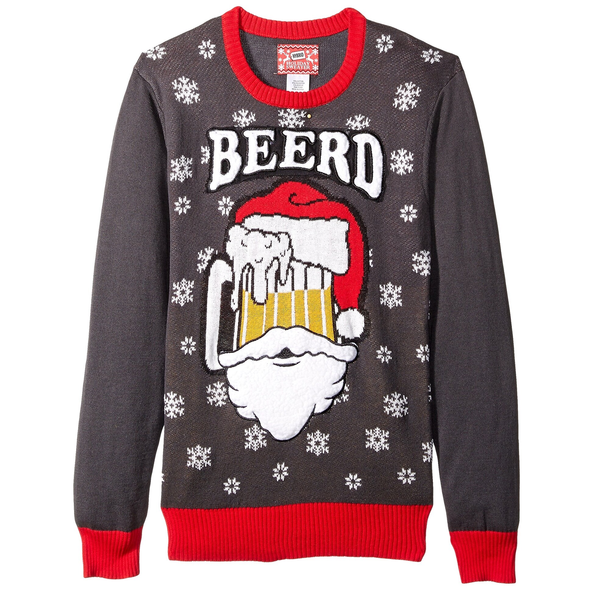 gray ugly christmas sweater