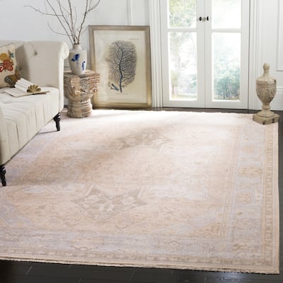 SAFAVIEH Couture Hand-knotted Sultanabad Typhaine Traditional Oriental Wool Rug with Fringe