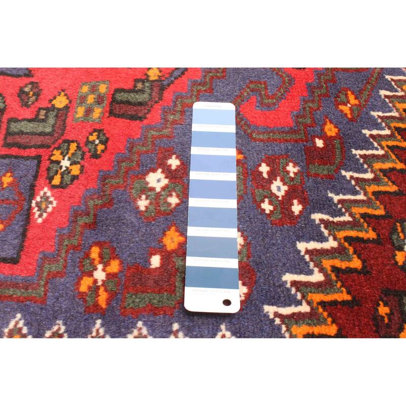 ECARPETGALLERY Hand-knotted Andelz Dark Blue Wool Rug - 4'3 x 6'8