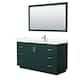 Option Green, Nickel Trim, Giotto Quartz Top