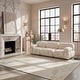 preview thumbnail 4 of 18, SAFAVIEH Adirondack Brynn Modern Abstract Rug - Silver/Blue - 4' x 6'