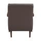 preview thumbnail 13 of 71, Leland Leather Match Accent Chair