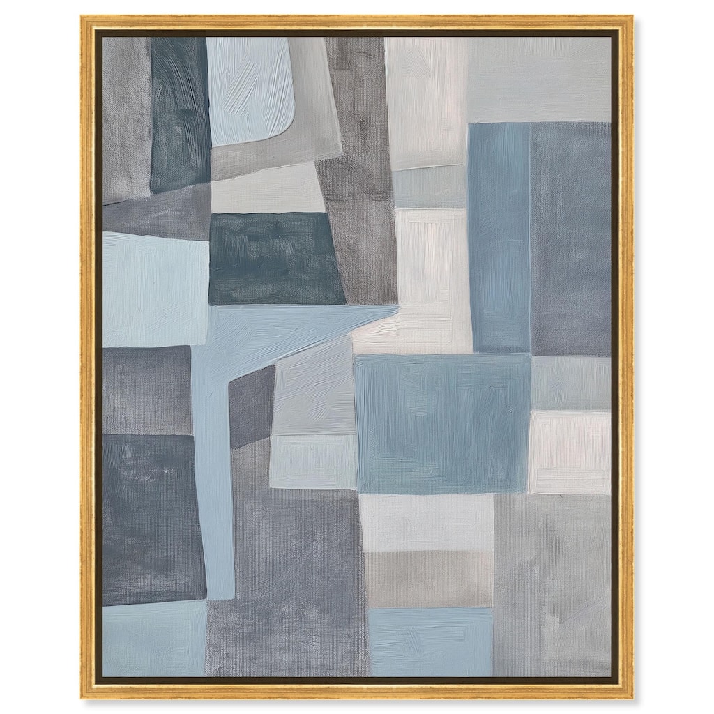 Tessellated Tones I Canvas by Art Remedy