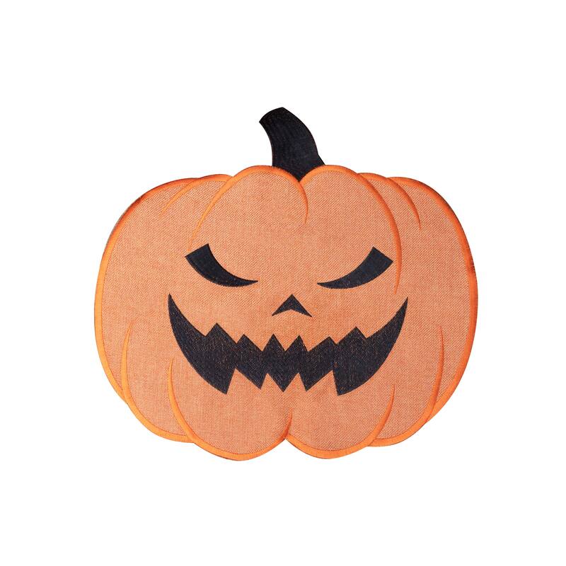 Jack-o'-lantern placemat Set 6