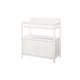 preview thumbnail 1 of 0, Emery 38" Wide Modern Style Wood Changer with Door/Pad, White