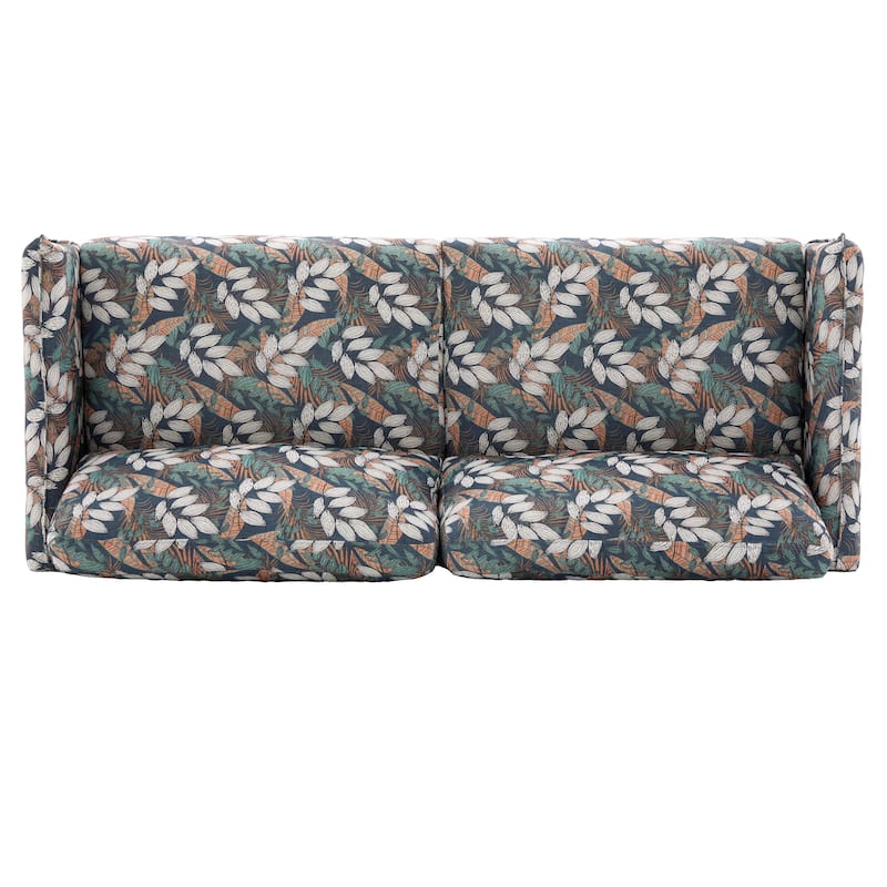 Modern Style Loveseat Sofa 75.75" Sofa Couch 2-seater Sofa with Spacious Seating Area for Living Room