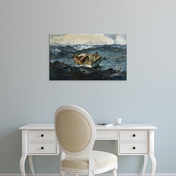 Easy Art Prints WInslow Homer's 'The Gulf Stream' Premium Canvas Art ...