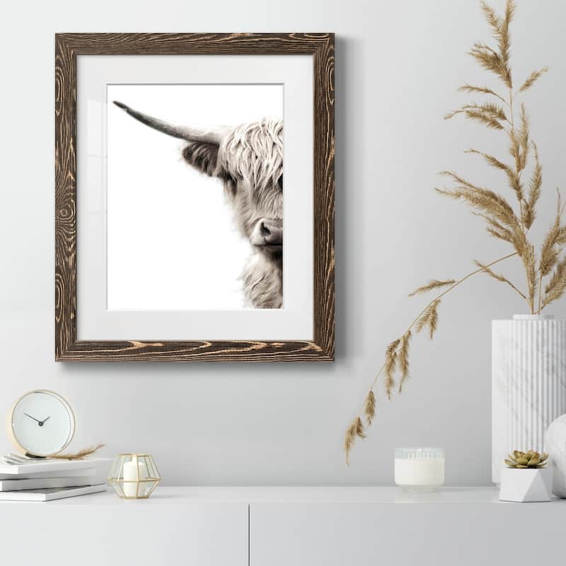 Highland Cattle-Premium Framed Print - Ready to Hang