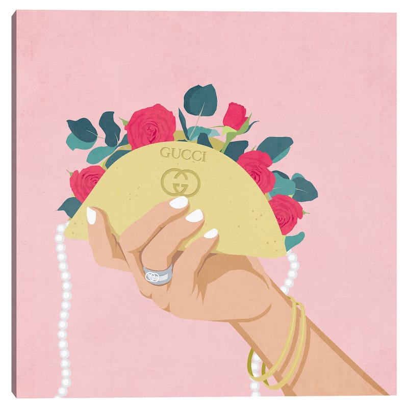 Fashion Taco by CAG Art Canvas Art Print