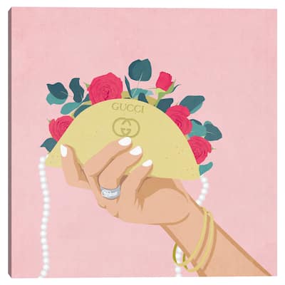 Fashion Taco by CAG Art Canvas Art Print