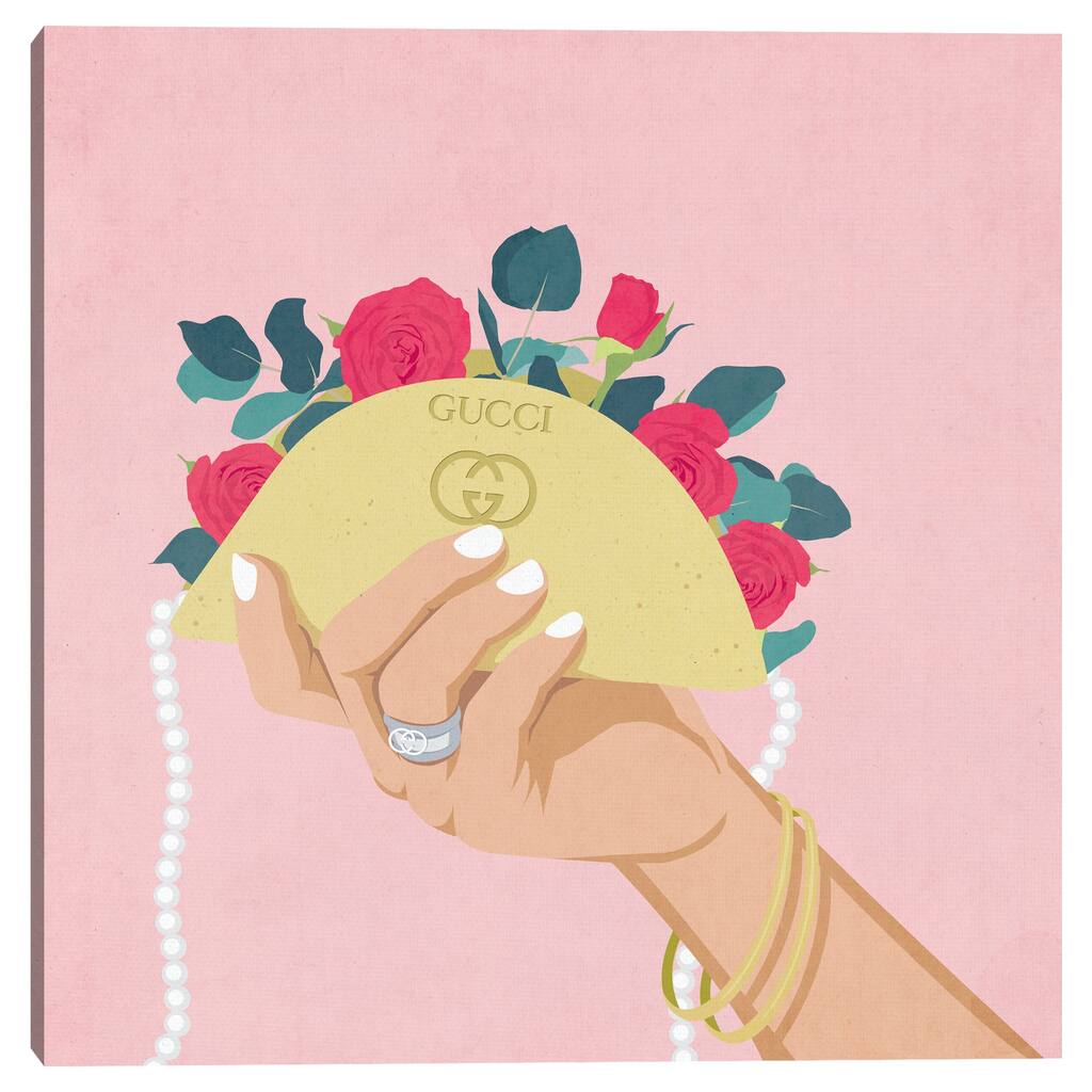 Fashion Taco by CAG Art Canvas Art Print