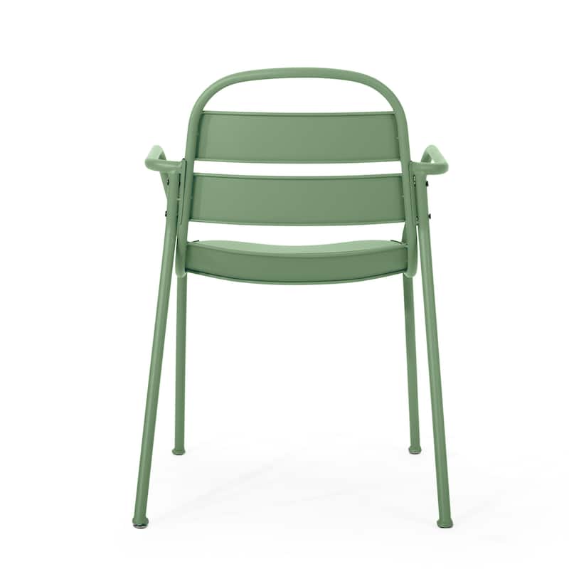 Roomfitters Terra Nova Outdoor Bistro Set 3-Piece Patio Dining Furniture with Round Table and 2 Chairs