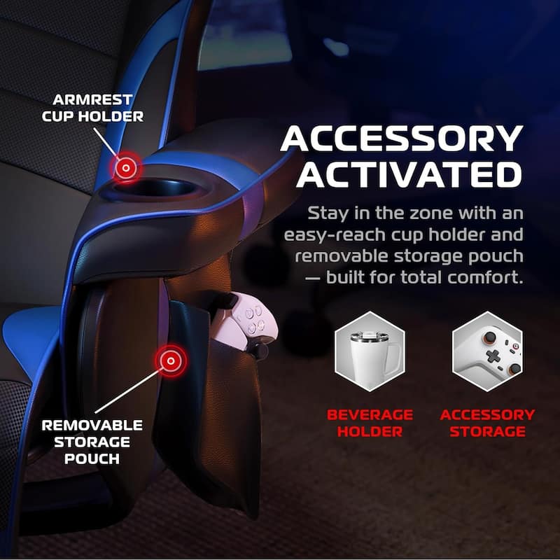 RESPAWN 900 Gaming Recliner - Reclining Gaming Chair with Footrest, Gaming Chair Recliner