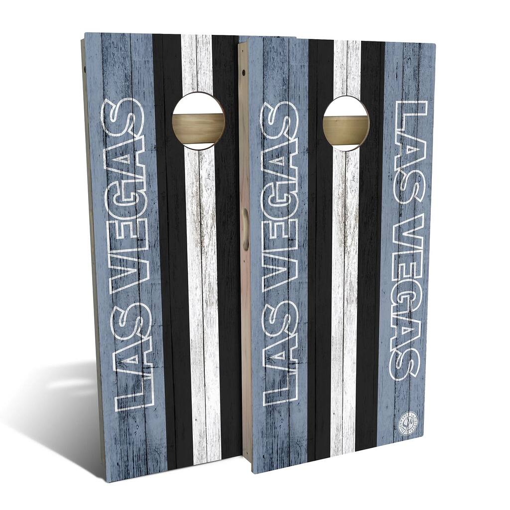 Las Vegas Football Outdoor Cornhole Board Set