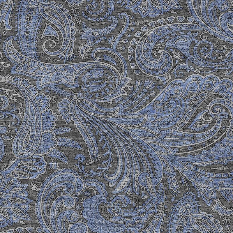 HomeRoots Paisley Transitional Rectangle Outdoor Rug