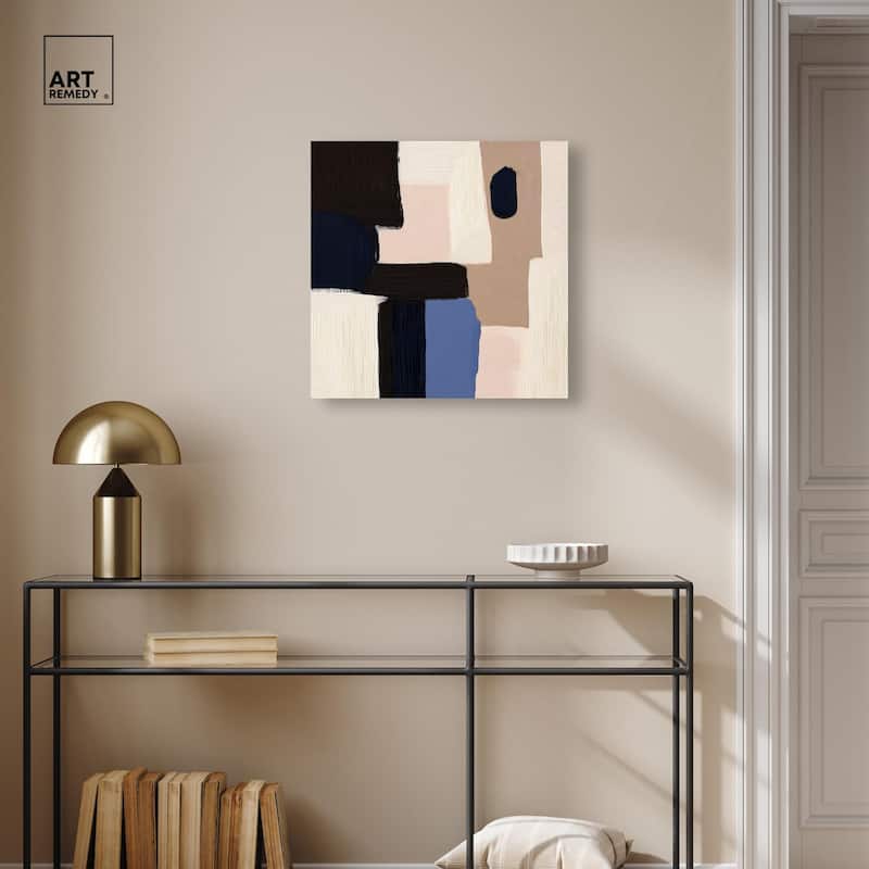 Blue Quietude II Canvas by Art Remedy, Gallery Wrapped