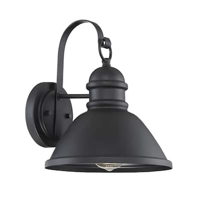 Meridian M50016 Single Light 12" Tall Outdoor Wall Sconce