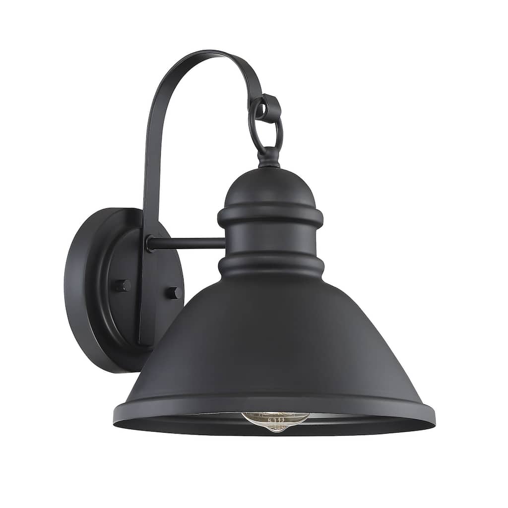 Meridian M50016 Single Light 12" Tall Outdoor Wall Sconce