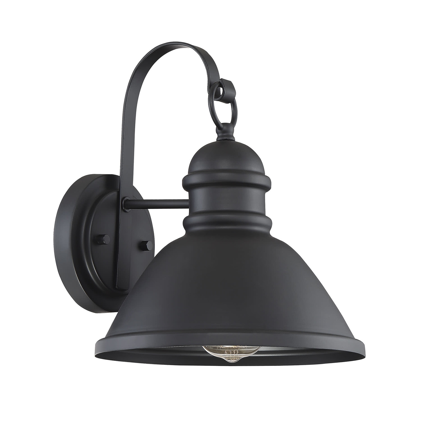 Meridian M50016 Single Light 12" Tall Outdoor Wall Sconce
