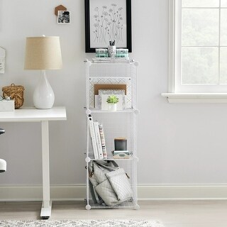 3-Piece Stackable Modular Storage Cube Set - Bed Bath & Beyond - 37909314