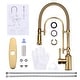 preview thumbnail 68 of 87, WOWOW Single Handle Gooseneck Pull Down Sprayer Kitchen Faucet