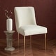 preview thumbnail 20 of 124, SAFAVIEH Couture Nolita Velvet Accent Chair - Mustard / Brass - 28"x23"x35.3" - 28" W x 23" D x 35" H