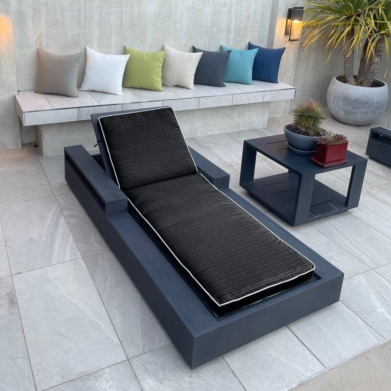 Sherry Kline Island Breeze Corded Indoor/Outdoor Pillows & Chaise Lounge