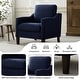 preview thumbnail 7 of 9, Fabric Modern Accent Chair Armchair