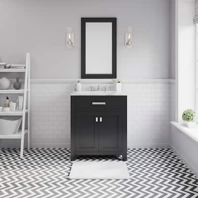 Water Creation Madison 30-inch Espresso Single Sink Bathroom Vanity