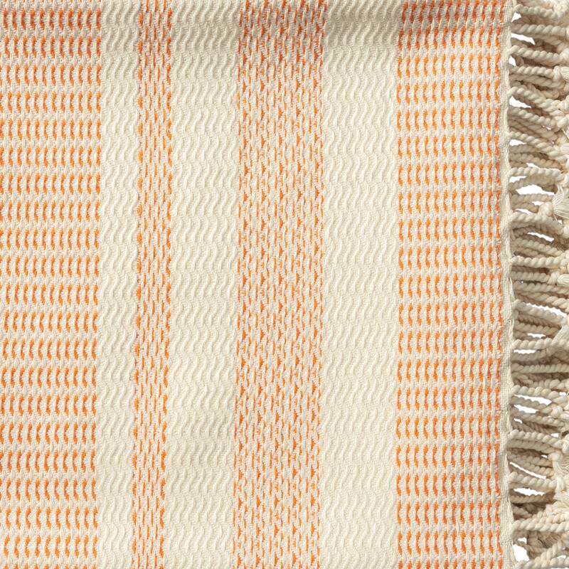 Sevita Striped Premium Turkish Cotton Standard Size Throw Blanket