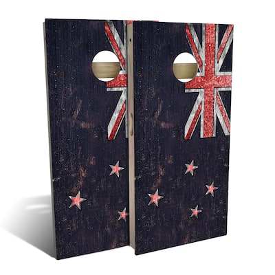 New Zealand Flag Outdoor Cornhole Board Set