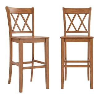 Ronda X-Back Bar Height Chairs (Set of 2)